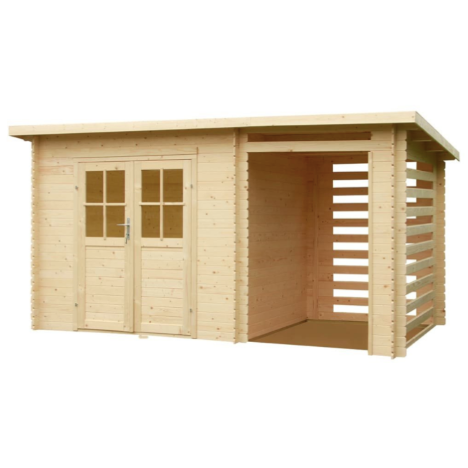 Offre Spéciale – Abri de jardin Bois – 7.44 m2 – Produit Neuf – DESTOCKAGE