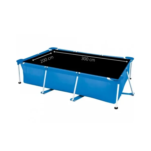 Piscine Tubulaire Intex – Frame Pool – 300 x 200 x 75 cm – Avec Tapis solaire, Pompe filtrante & Filtre – Image 3
