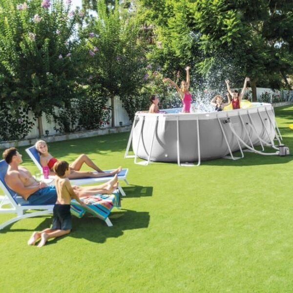 Piscine Tubulaire prism frame ovale 4,00 x 2,00 x 1,00 m – Image 7