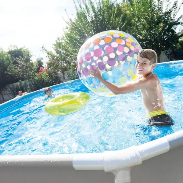 Piscine Tubulaire « Prism » rond 3.05×0.76cm – Intex – Image 7