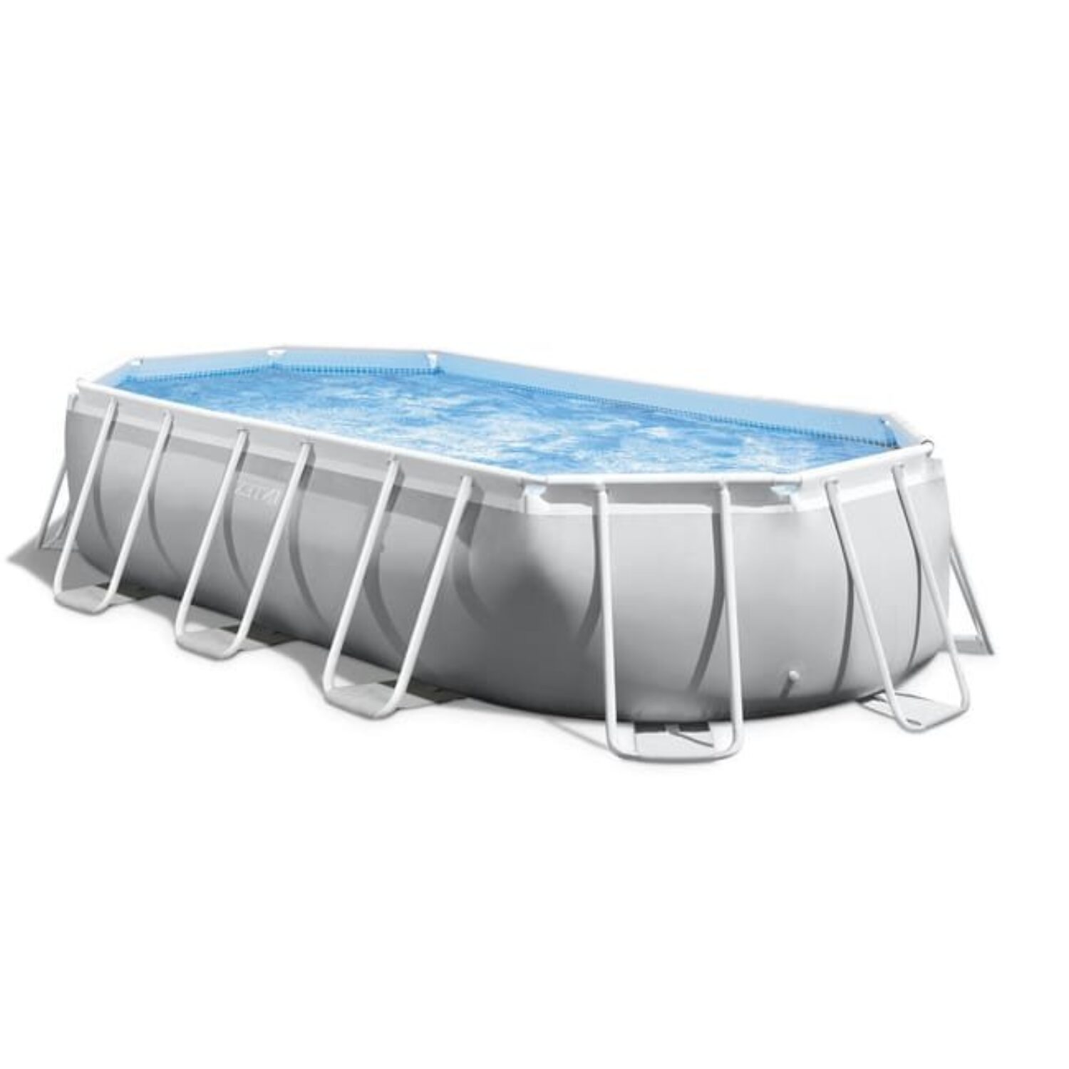 Piscine Tubulaire prism frame ovale 4,00 x 2,00 x 1,00 m