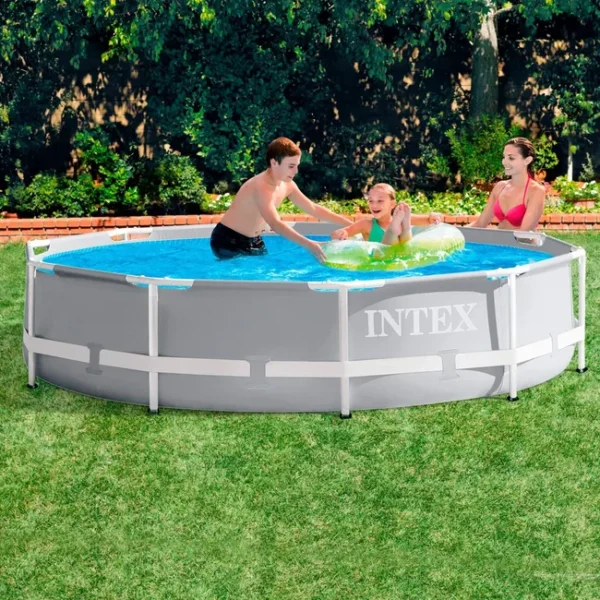 Piscine Tubulaire « Prism » rond 3.05×0.76cm – Intex – Image 2