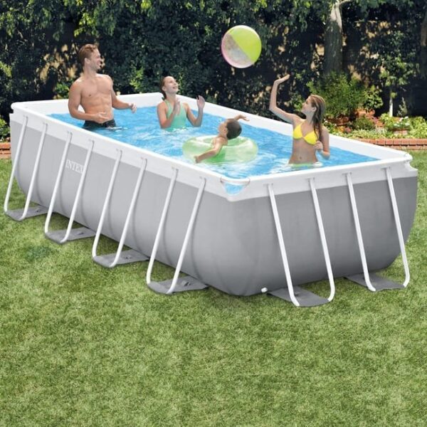 Piscine tubulaire INTEX Prism Frame rectangulaire L.4,00 x l.2,00 x H. 1,00m – Image 4