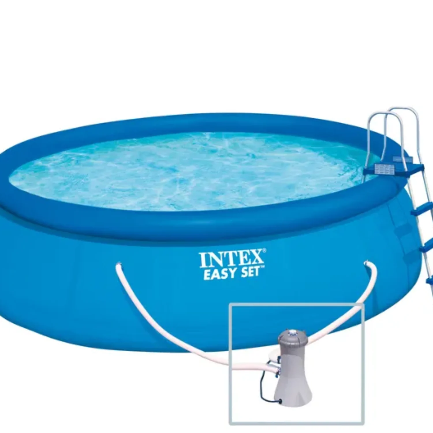 Piscine Tubulaire INTEX Easy Set Diam.4.57m x H.1.22m
