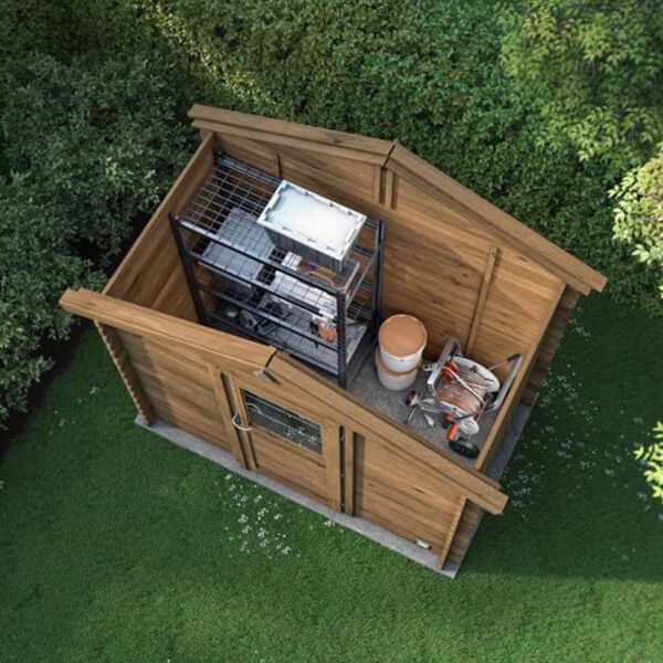 Offre Spéciale - Chalet de Jardin en Bois Traité – 4.2 m2 – Qualité Premium- Produit Neuf – DESTOCKAGE – Image 4